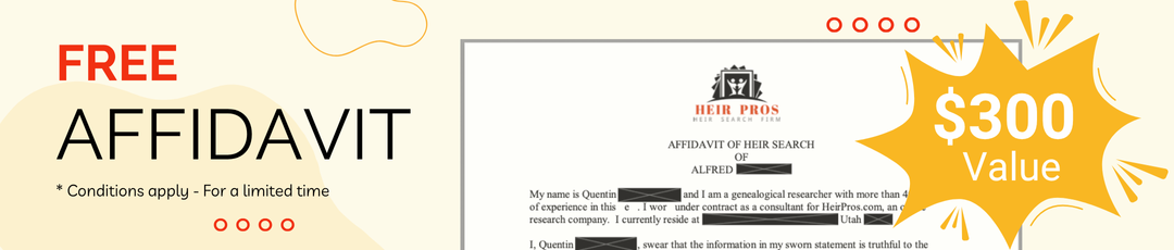 Free Affidavit Promotion