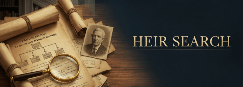 heir search scam
